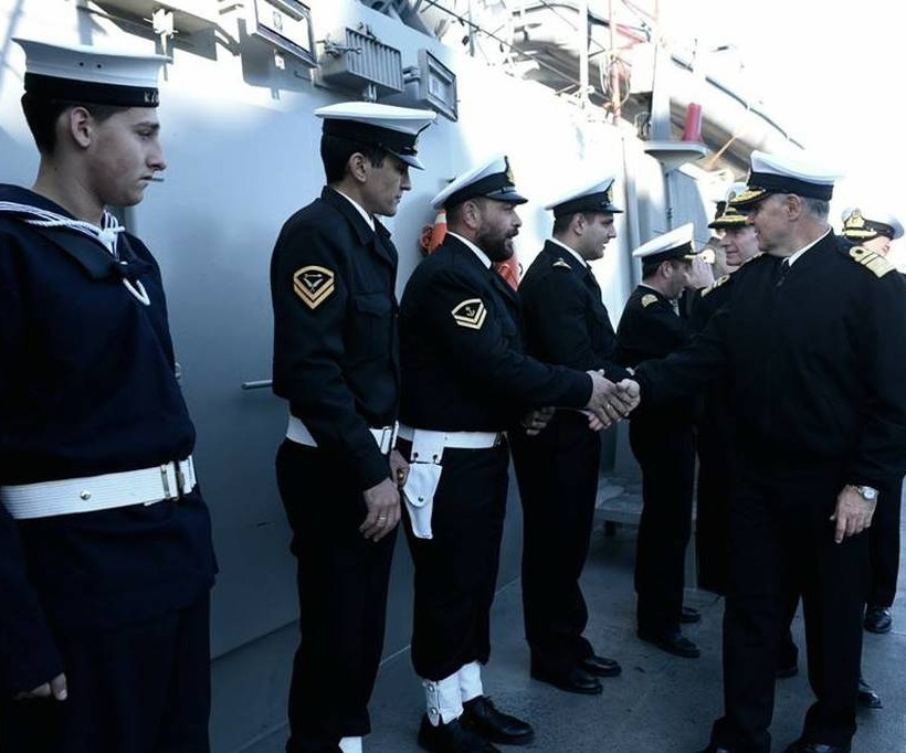 Ο Α/ΓΕΝ στα Πολεμικά Πλοία (pics)