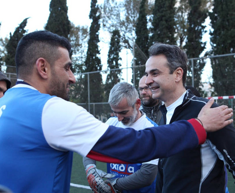 Γκολ στη φτώχεια: Η ΝΔ έπαιξε μπάλα με την Εθνική Αστέγων (photos)