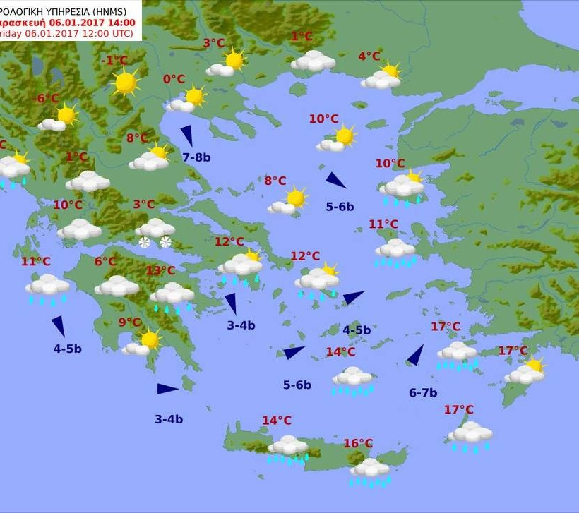 Καιρός: Ραγδαία επιδείνωση με καταιγίδες, χιόνια και μεγάλη πτώση της θερμοκρασίας (pics)