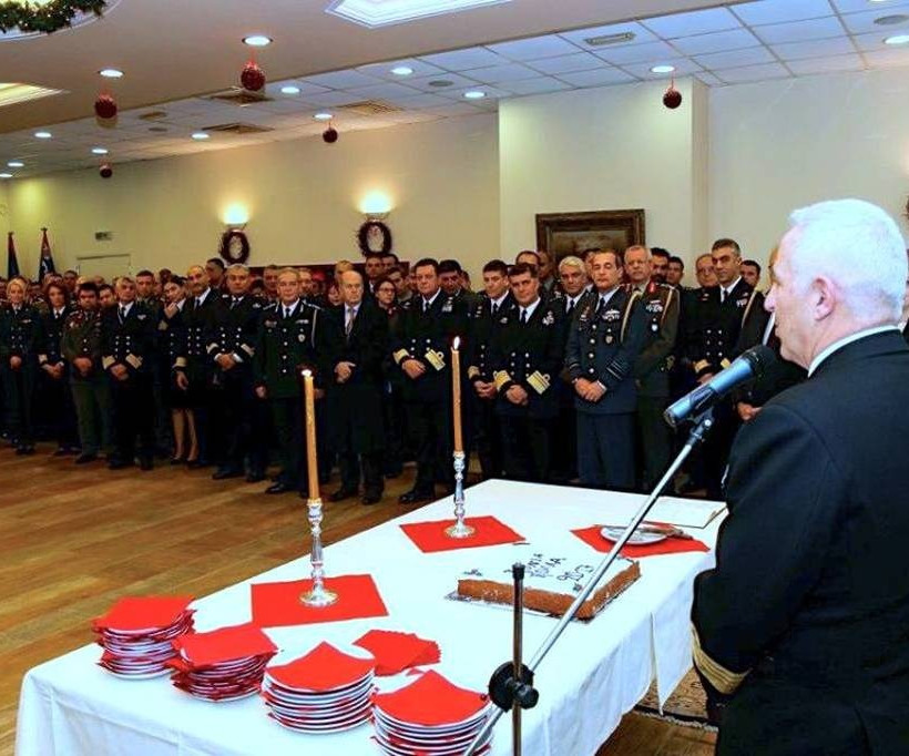 Πολεμικό Ναυτικό: Kοπή βασιλόπιτας του Γενικού Επιτελείου Εθνικής Αμύνας (pics)