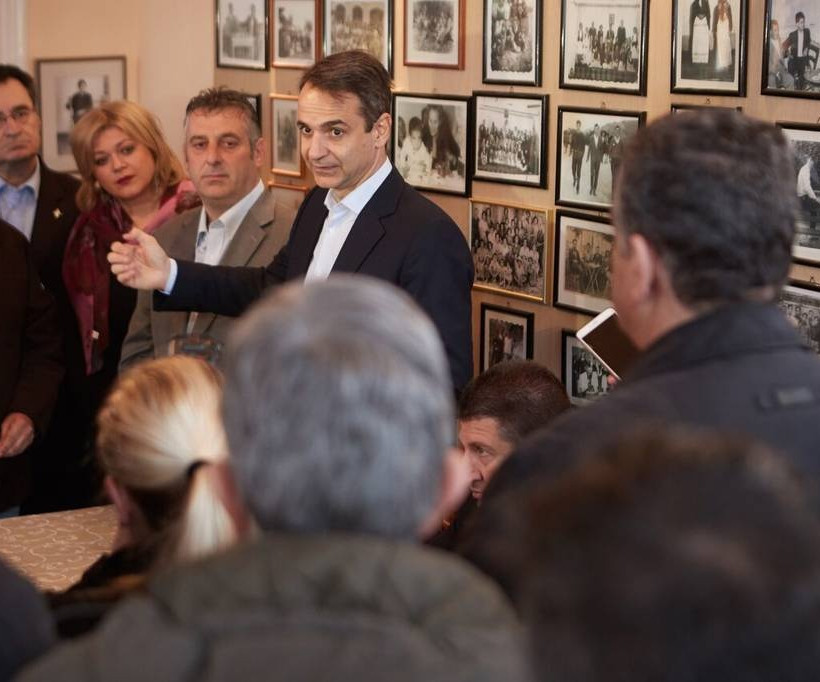 Στη Μυτιλήνη ο Μητσοτάκης: Αποκαρδιωτική η εικόνα στη Μόρια με ευθύνη της κυβέρνησης (pics)