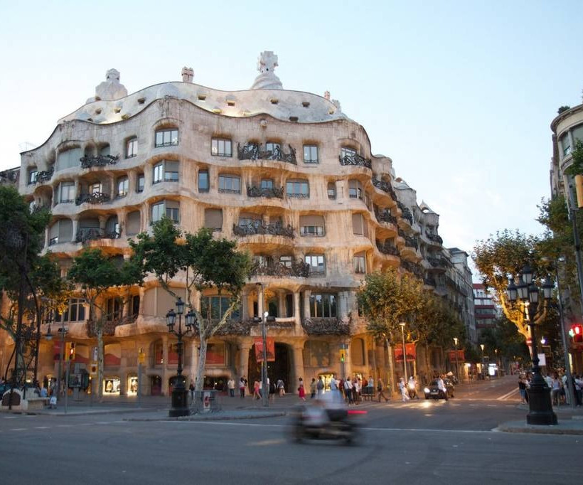 Casa Mila στη Βαρκελώνη, Ισπανία