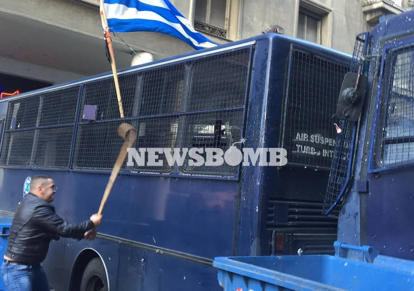 Επεισόδια στο κέντρο της Αθήνας