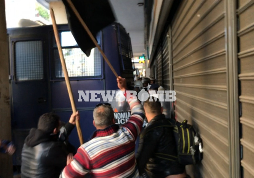 Επεισόδια στο κέντρο της Αθήνας
