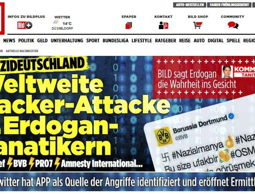 Bild για Ερντογάν: Είσαι ανεπιθύμητος (Pic)