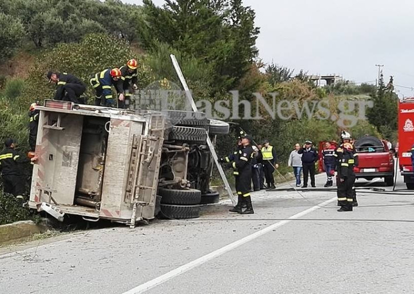 Κρήτη: Φρικτός θάνατος οδηγού στην άσφαλτο