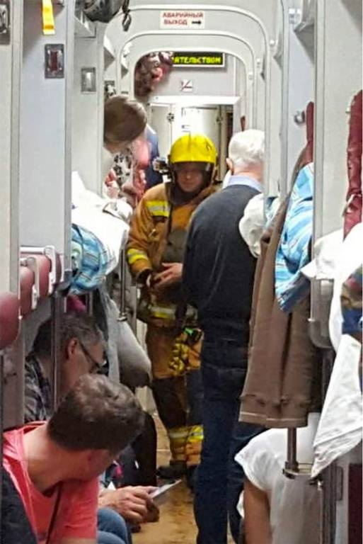 Πανικός στη Μόσχα από σύγκρουση τρένων - Δεκάδες τραυματίες (pics+vids)