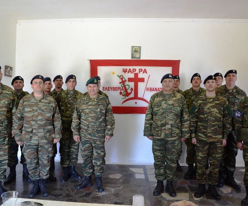 Στρατός Ξηράς: Ο διοικητής ΑΣΔΕΝ στις Οινούσσες και στα Ψαρά