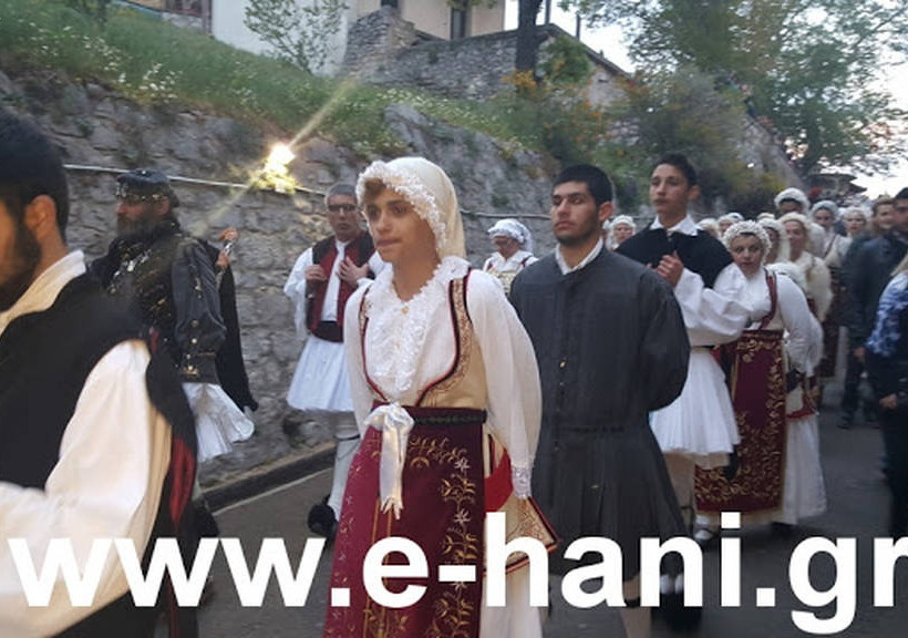 Το Πανηγυράκι και η περιφορά της εικόνας του Αγίου Γεωργίου στην Αράχωβα