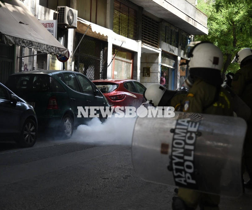 Επεισόδια στο κέντρο της Αθήνας