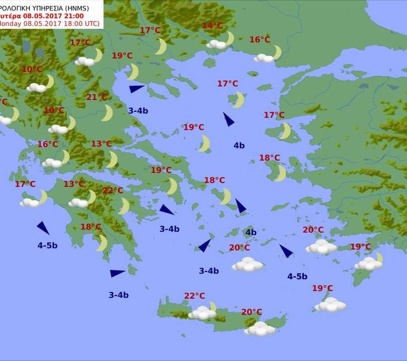 Καιρός σήμερα: Με συννεφιά, βροχές και πτώση της θερμοκρασίας η Δευτέρα (pics)