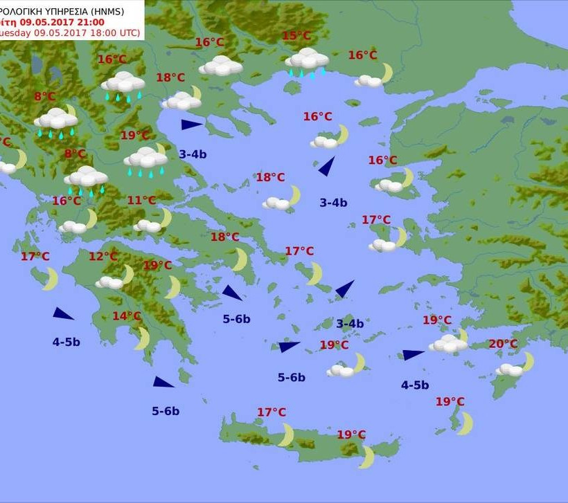 Με καταιγίδες και χαλαζοπτώσεις στη… μισή Ελλάδα ο καιρός της Τρίτης (pics)