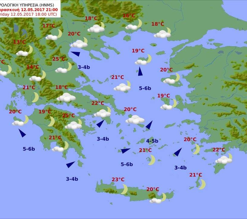 Καιρός σήμερα: Η θερμοκρασία τραβάει την ανηφόρα… Με υγρασία και σκόνη η Παρασκευή (pics)