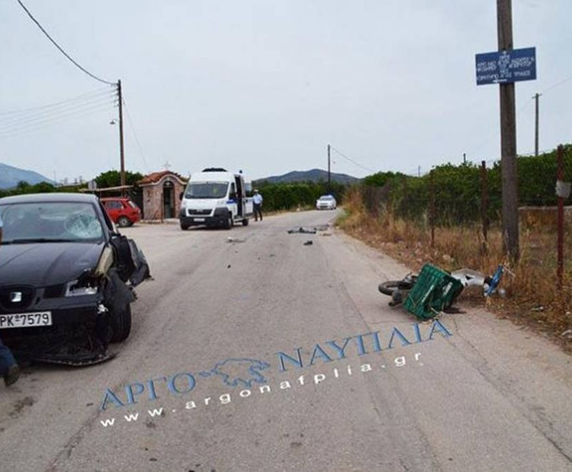 Τροχαίο δυστύχημα στην Αργολίδα: Δικυκλιστής «έσβησε» στην άσφαλτο