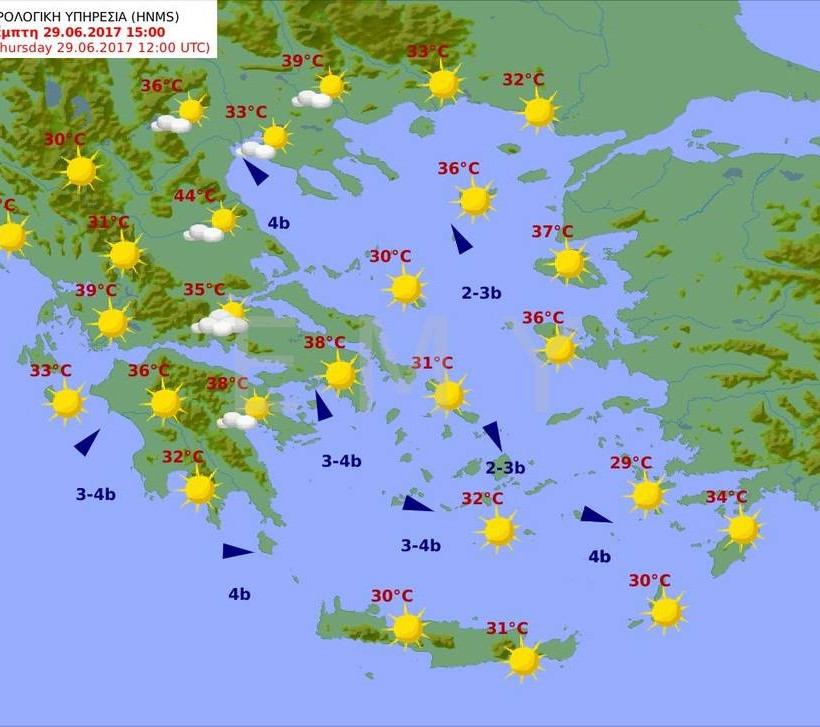 Καιρός: Πλησιάζει το ισχυρότερο κύμα καύσωνα της δεκαετίας - Στους 45 βαθμούς η θερμοκρασία (pics)