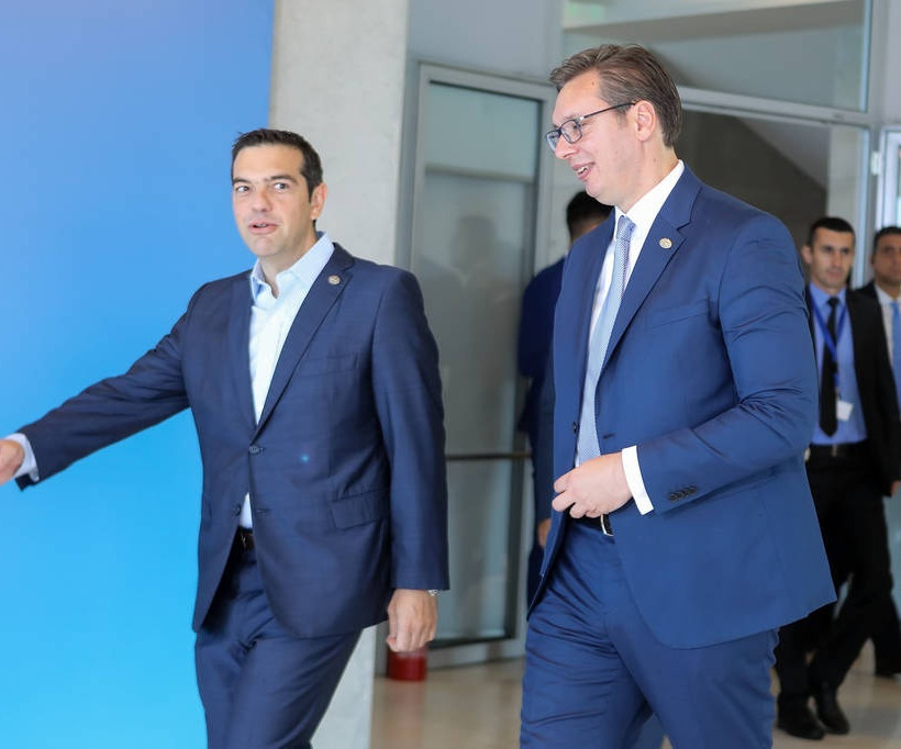 Τετ - α - τετ Τσίπρα με τον πρόεδρο της Σερβίας στη Θεσσαλονίκη