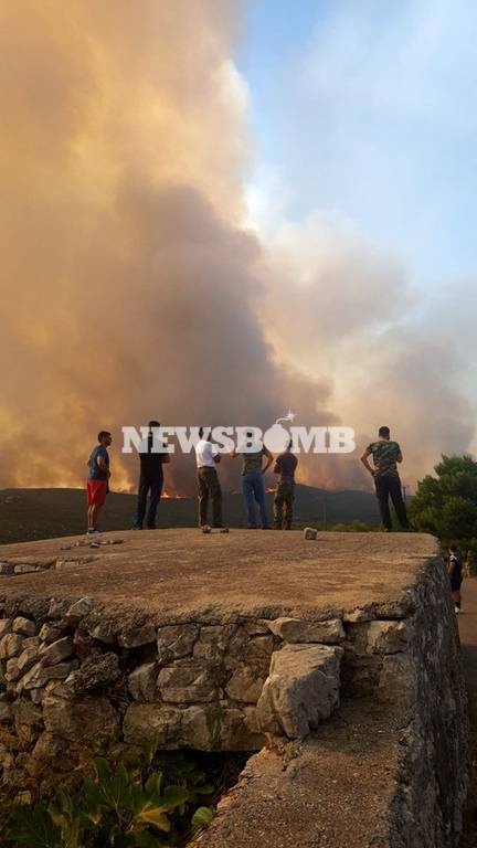 ΑΠΟΚΛΕΙΣΤΙΚΟ: Εικόνες - σοκ από την πύρινη «κόλαση» στα Κύθηρα