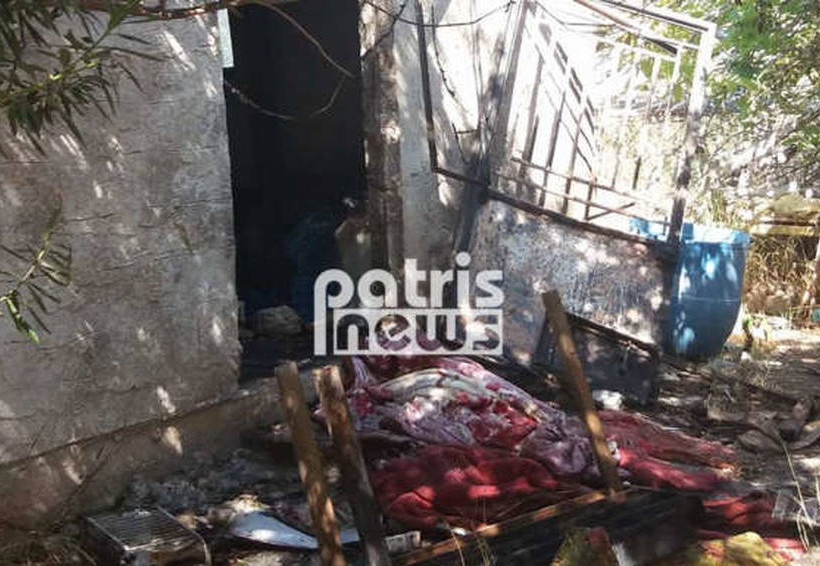 Ηλεία: Έκρηξη φιάλης υγραερίου σε καλύβα - Τραυματίστηκε ηλικιωμένος (pics)