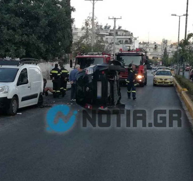 Εικόνες σοκ από το τροχαίο στην Ηλιούπολη (pics)