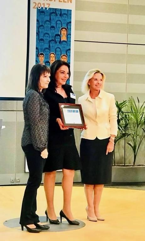 Το βραβείο του Ευρωπαίου Πολίτη στην Κατερίνα Παναγοπούλου 