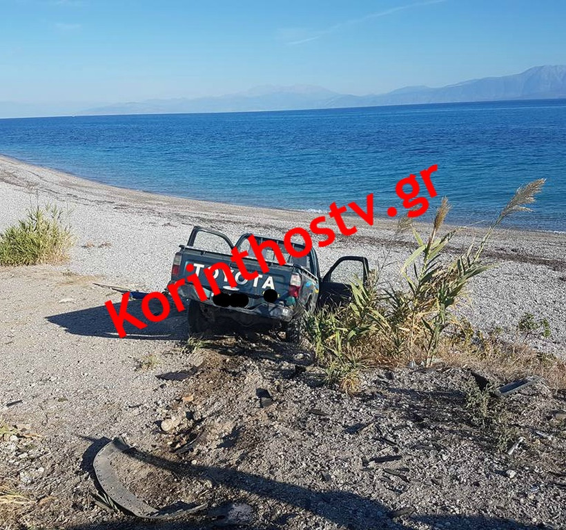 Εικόνες – σοκ: Θανατηφόρο τροχαίο στην Παλαιά Εθνική Οδό Κορίνθου – Πατρών