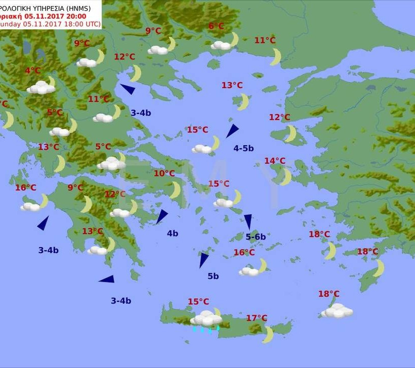 Καιρός τώρα: Υποχωρούν τα φαινόμενα την Κυριακή - Δείτε που θα σημειωθούν καταιγίδες (pics)