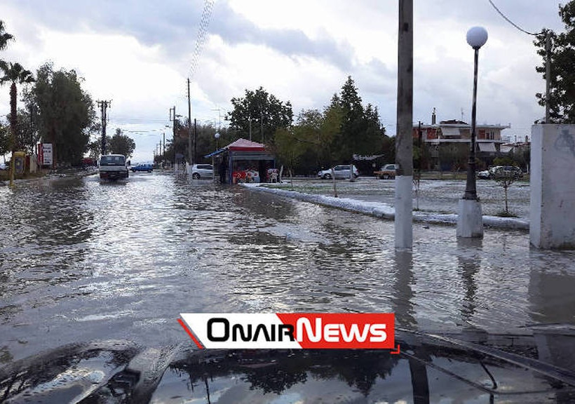 Καιρός: Απίστευτο! Το «έστρωσε» στο Μεσολόγγι (pics&vids)