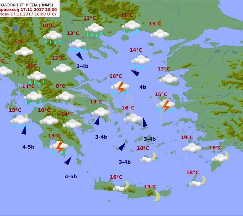 Καιρός ΤΩΡΑ: Στο έλεος του κυκλώνα «Ζήνων» η Ελλάδα - Ποιες περιοχές θα πλήξει ο Medicane (pics)
