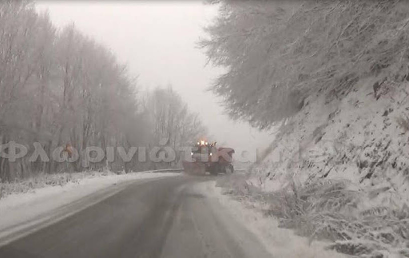 Νέα - Φλώρινα: Φανταστικές εικόνες από τα πρώτα χιόνια (photos)