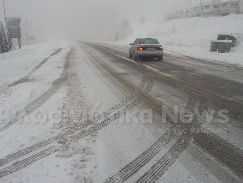 Νέα - Φλώρινα: Φανταστικές εικόνες από τα πρώτα χιόνια (photos)