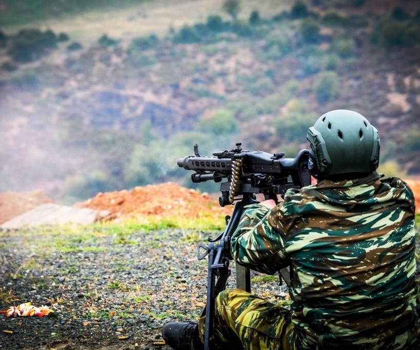 Εκτέλεση βολών βαρέων όπλων πεζικού από τα ΤΕΘ (pics)