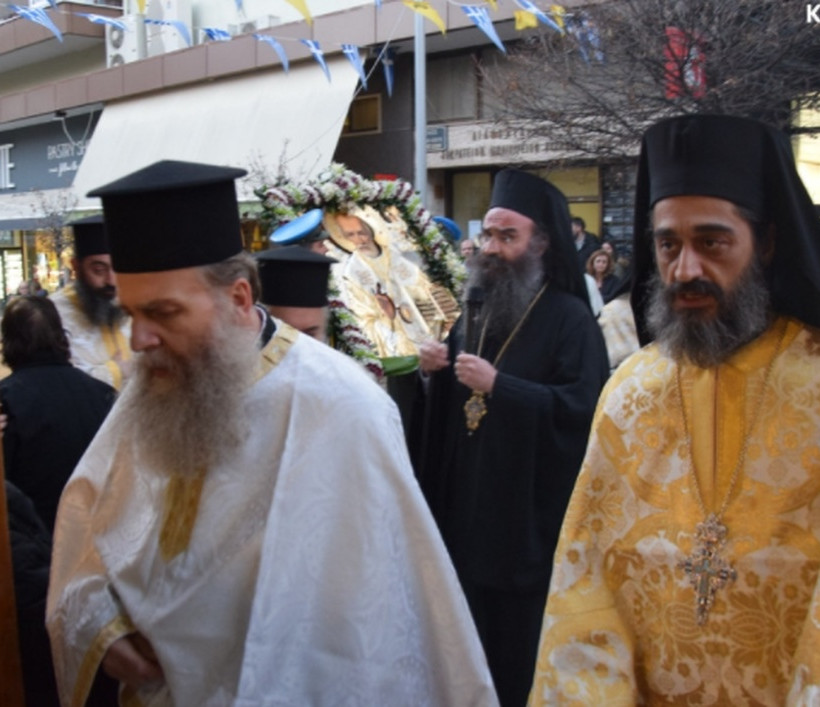 Στην Κοζάνη η εικόνα του Αγίου Νικολάου από τη Μόσχα (pics+vid)