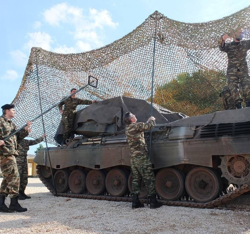 Μετεκπαίδευση Εφέδρων Αξιωματικών στη Σχολή Τεθωρακισμένων - Εντυπωσιακές εικόνες