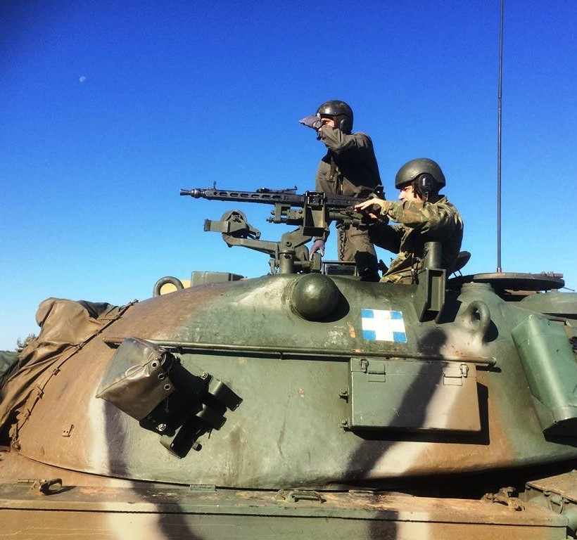 Μετεκπαίδευση Εφέδρων Αξιωματικών στη Σχολή Τεθωρακισμένων - Εντυπωσιακές εικόνες