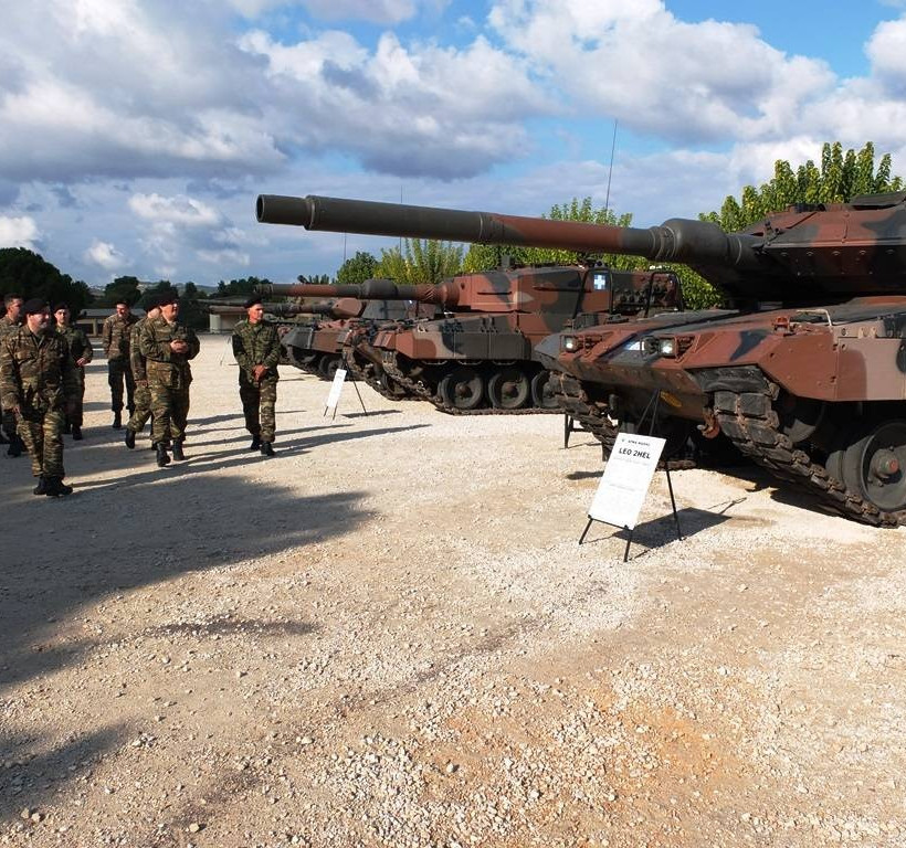 Μετεκπαίδευση Εφέδρων Αξιωματικών στη Σχολή Τεθωρακισμένων - Εντυπωσιακές εικόνες