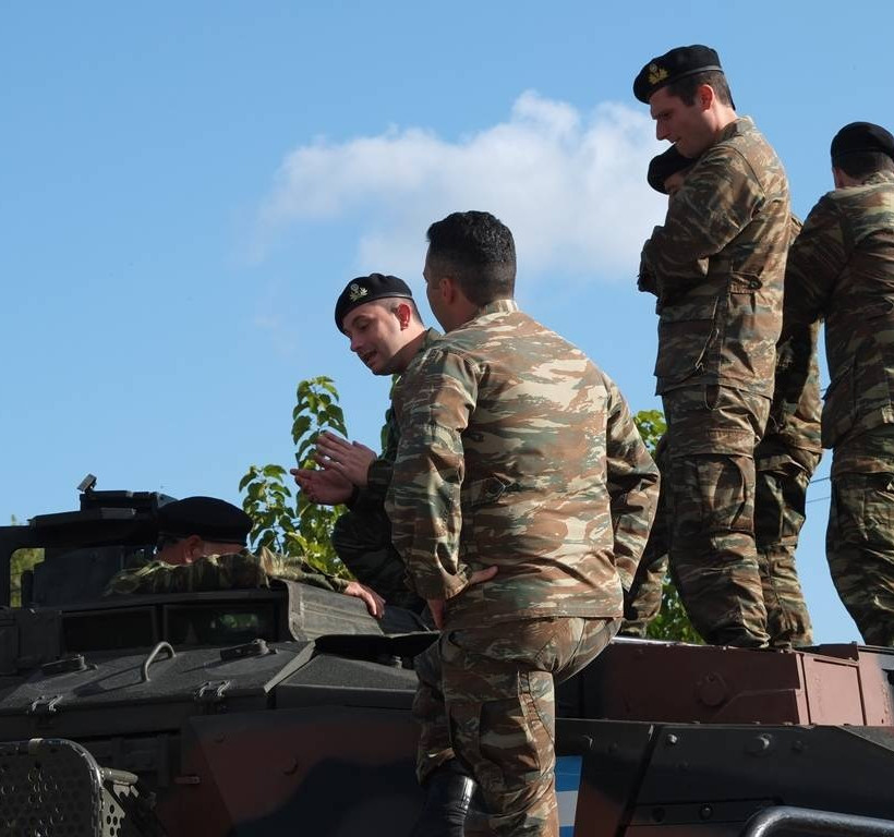 Μετεκπαίδευση Εφέδρων Αξιωματικών στη Σχολή Τεθωρακισμένων - Εντυπωσιακές εικόνες