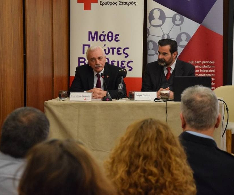 Ο Dr. Αντώνιος Αυγερινός και ο κ. Σπύρος Γκούμας