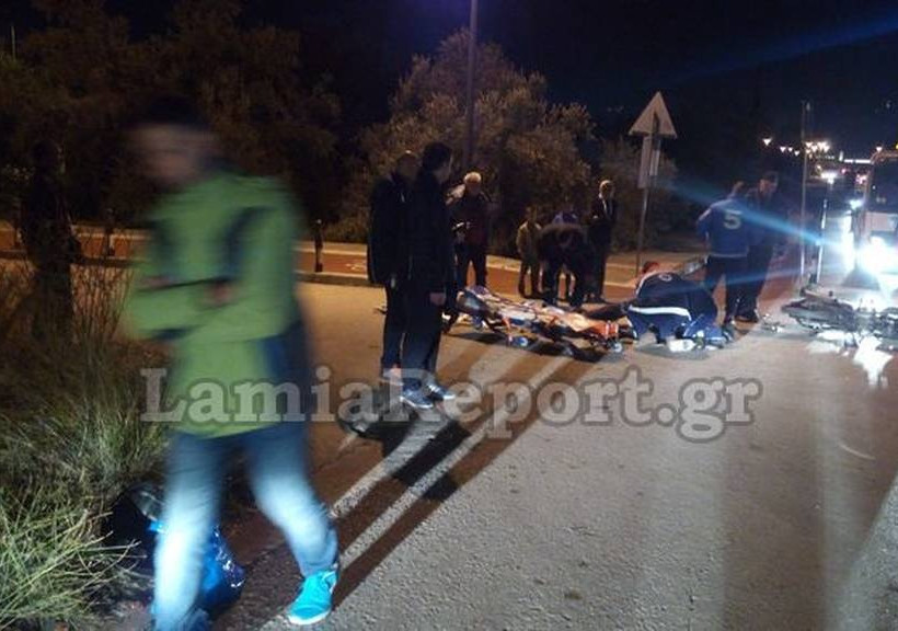 Σοβαρό τροχαίο στη Λαμία (ΠΡΟΣΟΧΗ – ΣΚΛΗΡΕΣ ΕΙΚΟΝΕΣ)