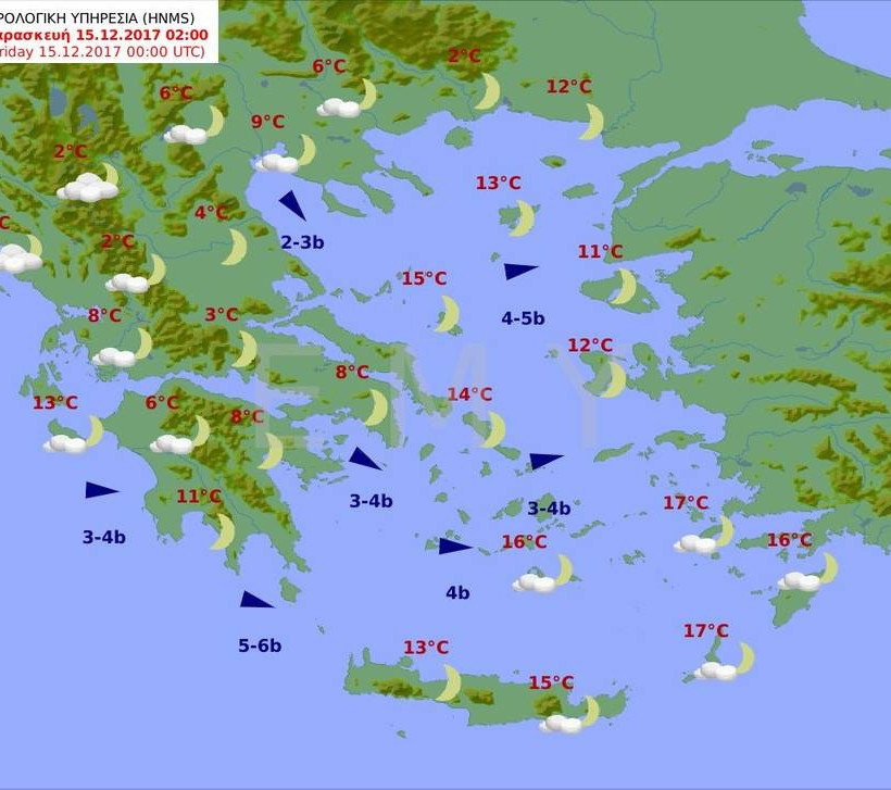Καιρός τώρα: Με συννεφιά και τοπικές βροχές η Πέμπτη (pics)