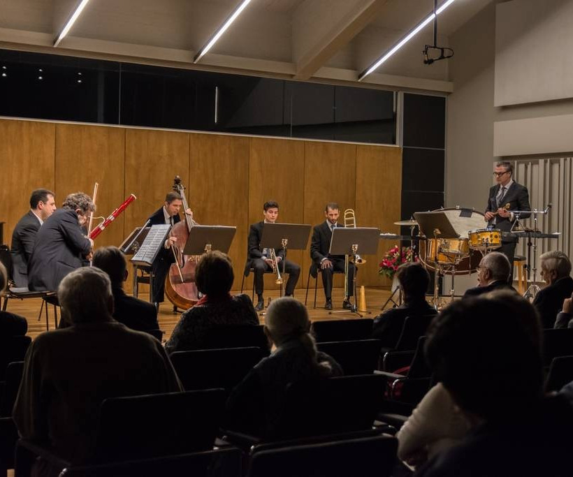 Eπίσημα εγκαίνια αίθουσας Άρης Γαρουφαλής του Ωδείου Αθηνών