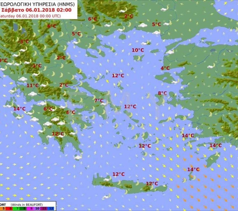 Καιρός τώρα: Υποχωρεί η κακοκαιρία - Δείτε πού θα βρέξει την Παρασκευή (pics)