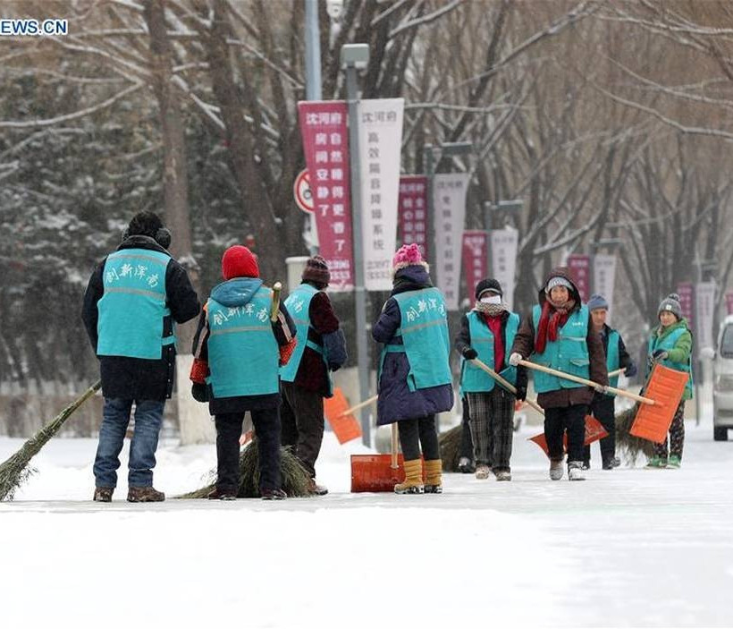 Σφοδρές χιονοπτώσεις «παρέλυσαν» την Κίνα - Τουλάχιστον 21 νεκροί (Pics)