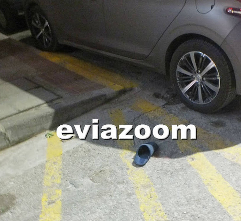 Σοκ στη Χαλκίδα: Έπεσε από τον τέταρτο όροφο πάνω στο αυτοκίνητό του! (pics&vid)