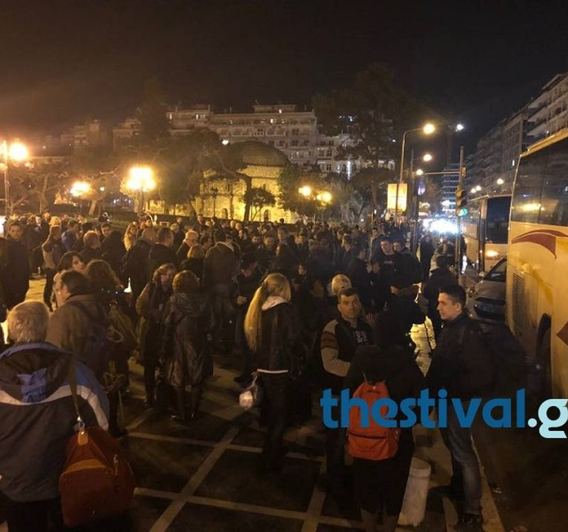 Συλλαλητήριο Αθήνα: Αναχώρησαν τα πρώτα λεωφορεία από Θεσσαλονίκη (pics)