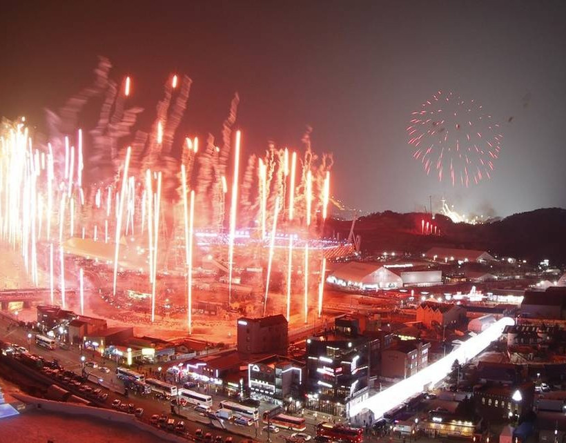 Χειμερινοί Ολυμπιακοί Αγώνες 2018: Δείτε εντυπωσιακά βίντεο και φωτογραφίες από την τελετή έναρξης 