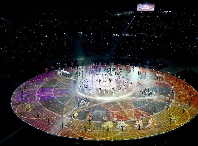 Χειμερινοί Ολυμπιακοί Αγώνες 2018: Δείτε εντυπωσιακά βίντεο και φωτογραφίες από την τελετή έναρξης 