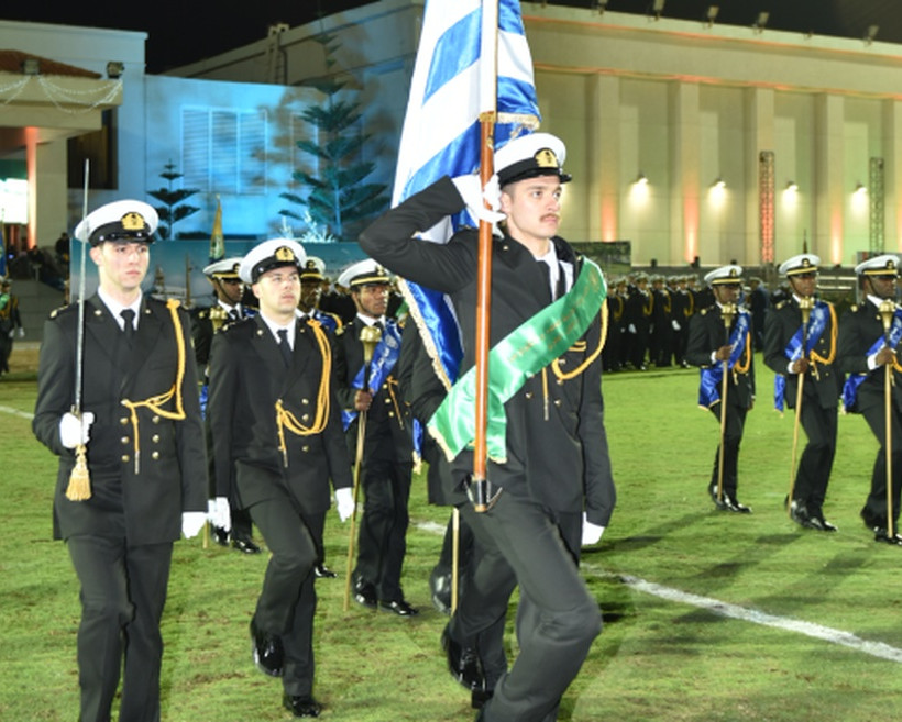 HAMA Students marching with AASTMT’s 88th Graduation Batch (1)