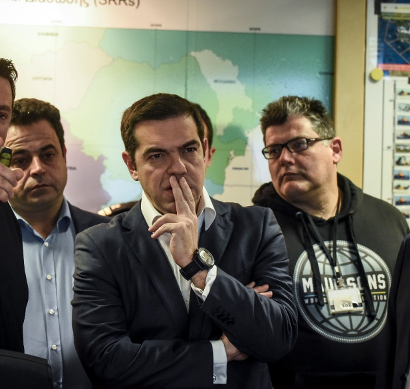 Τσίπρας στο πλήρωμα του «Γαύδος»: Επιδείξατε ψυχραιμία και γενναιότητα (pics)