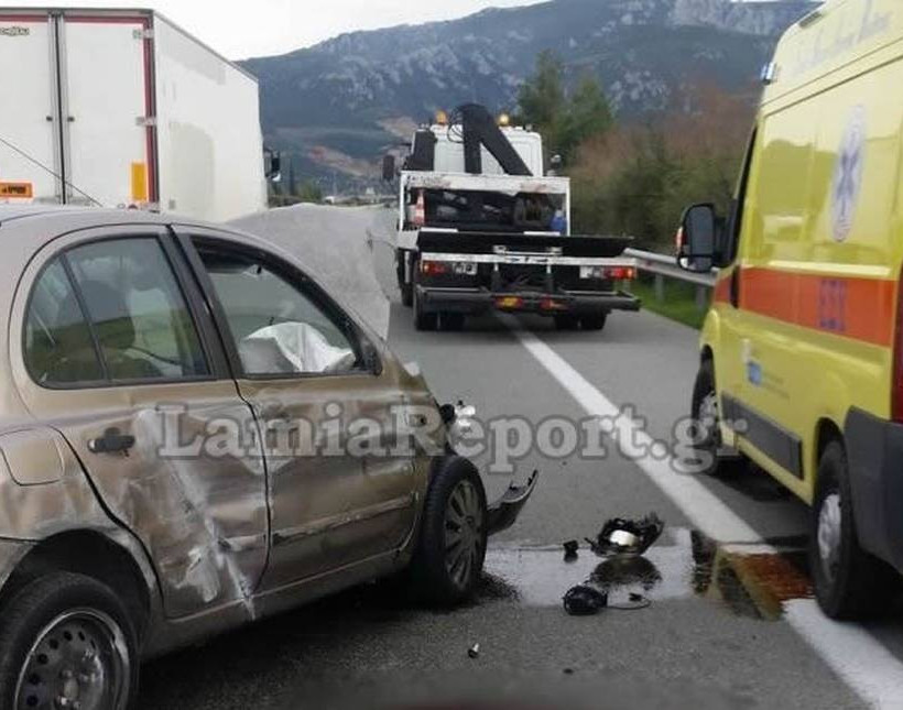 Τροχαίο - σοκ στην Αθηνών – Λαμίας με ένα νεκρό(ΣΚΛΗΡΕΣ ΕΙΚΟΝΕΣ)
