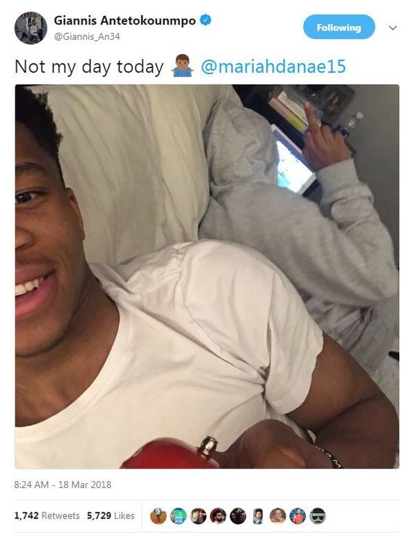 Επικό: Ο Αντετοκούνμπο είχε όρεξη για σεξ αλλά «έφαγε» τρελό… άκυρο! (pics)